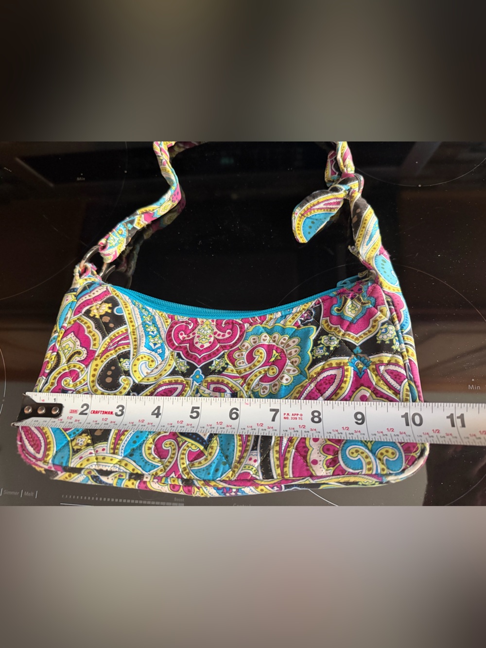 Vera Bradley Daphne limited edition handbag Paisley Quilted Shoulder Bag